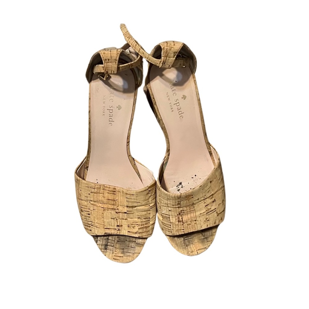 GUC Women’s Kate Spade Cork Sandals Size 6.5